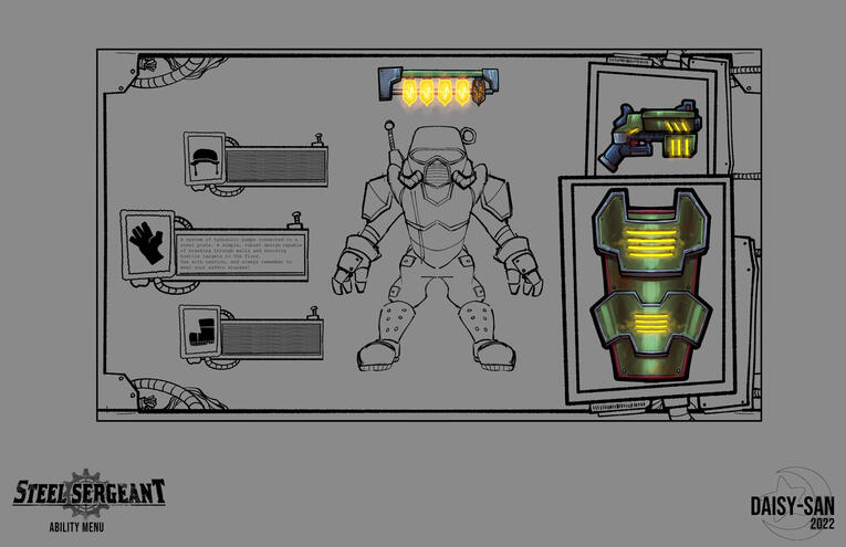 Equipment Menu Concept